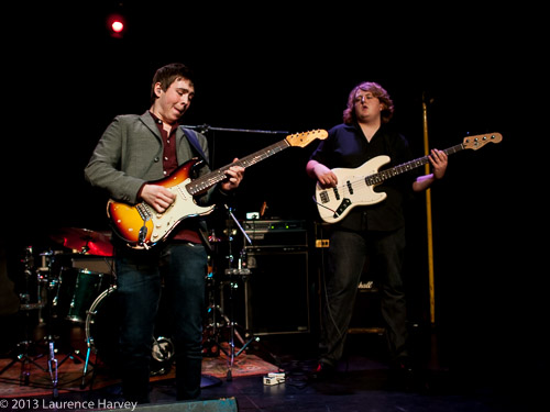 Laurence Jones on guitar & vocals, Luke Dolan on bass