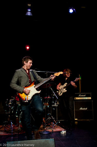 Laurence Jones on guitar & vocals, Luke Dolan on bass