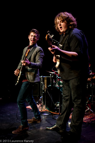 Laurence Jones on guitar & vocals, Luke Dolan on bass