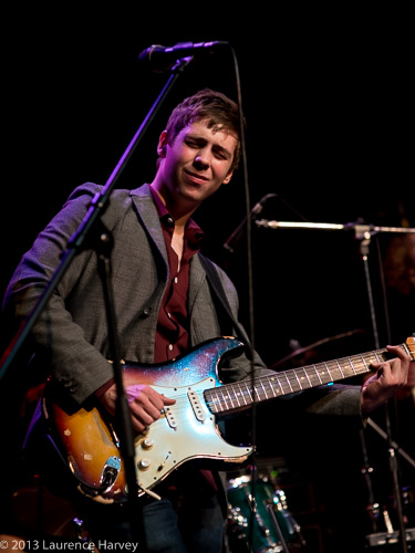 Laurence Jones on guitar & vocals