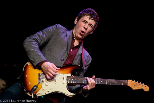 Laurence Jones on guitar & vocals