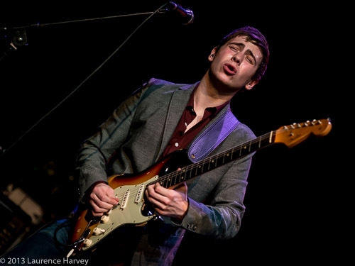 Laurence Jones on guitar & vocals