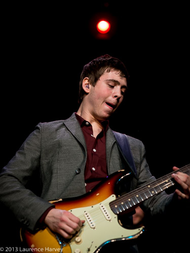 Laurence Jones on guitar & vocals