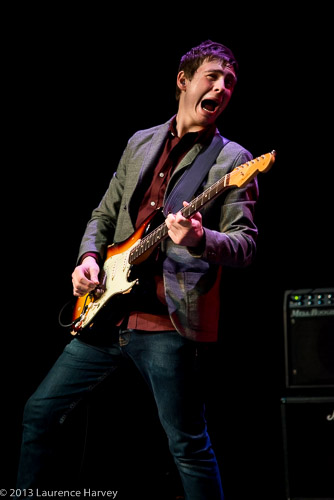 Laurence Jones on guitar & vocals