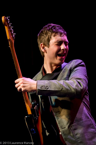 Laurence Jones on guitar & vocals