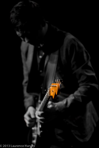 Laurence Jones on guitar & vocals