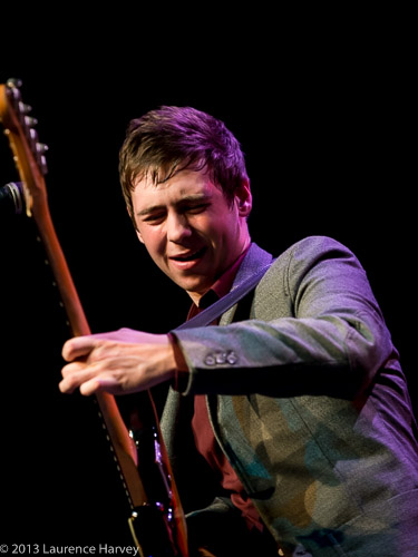 Laurence Jones on guitar & vocals