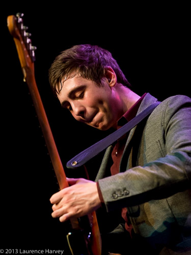 Laurence Jones on guitar & vocals