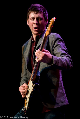 Laurence Jones on guitar & vocals