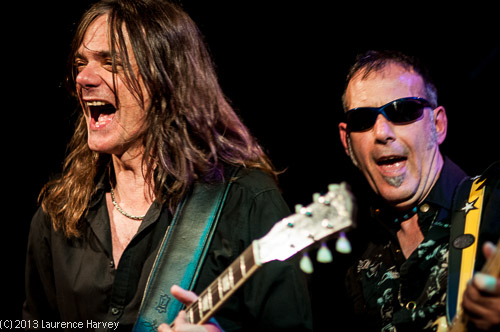 Larry Miller on guitar & vocals, Derek White on bass