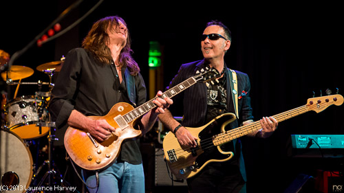 Larry Miller on guitar & vocals, Derek White on bass