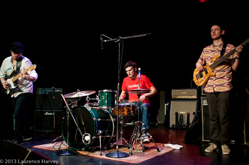 The Mitch Laddie Band on stage