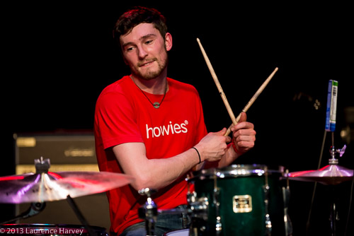 Matt Connor on drums