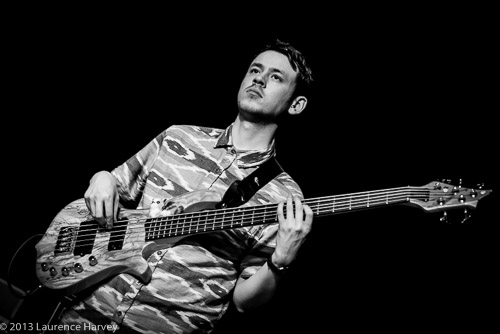 Rhian Wilkinson on bass