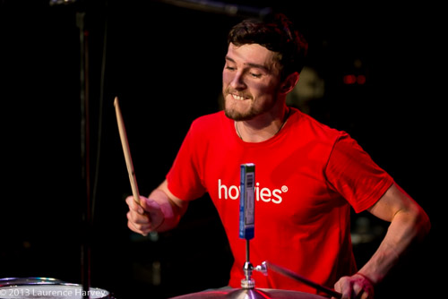 Matt Connor on drums