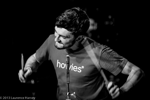 Matt Connor on drums