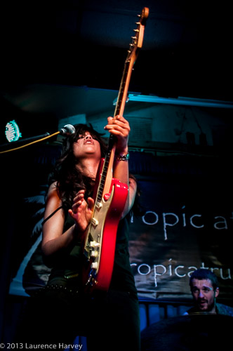 Nicky on vocals & guitar