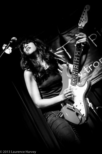 Nicky on vocals & guitar