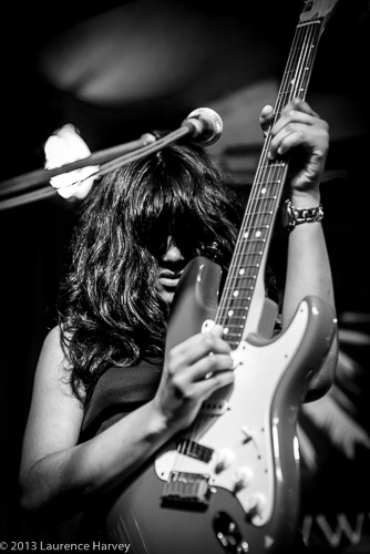 Nicky on vocals & guitar