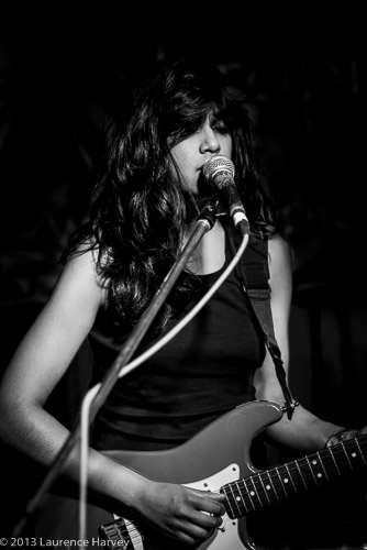 Nicky on vocals & guitar