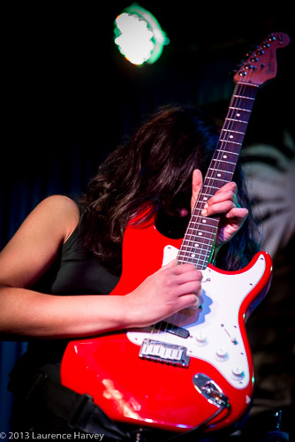 Nicky on vocals & guitar