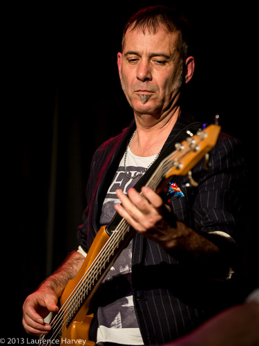 Derek White on bass