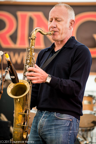The Shufflepack - Tom Domagala on sax