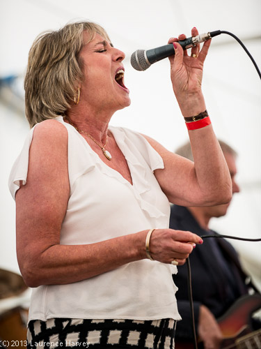 The Shufflepack's guest vocalist, Chris Lord