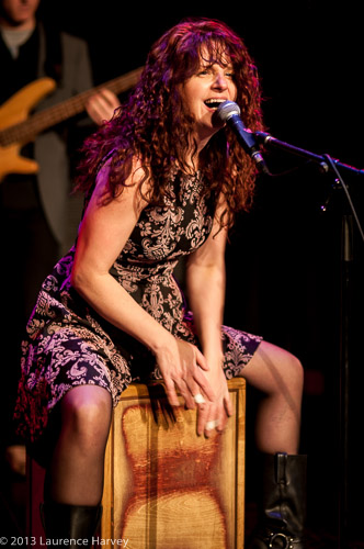 Becky Tate on vocals & cajon (box drum)