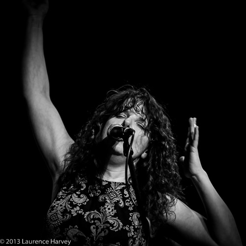 Becky Tate on vocals