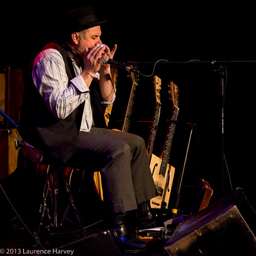 Trevor Steger on harmonica