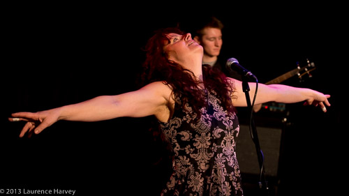 Becky Tate on vocals