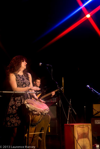 Becky Tate on vocals & African drum