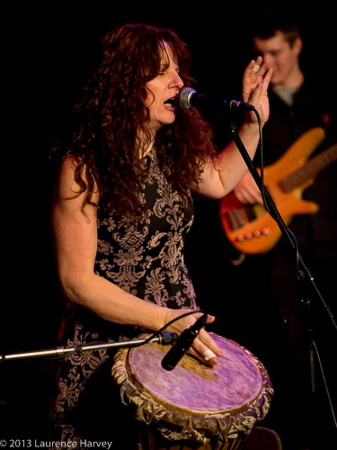 Becky Tate on vocals & African drum