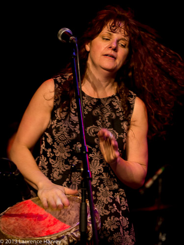 Becky Tate on vocals & African drum