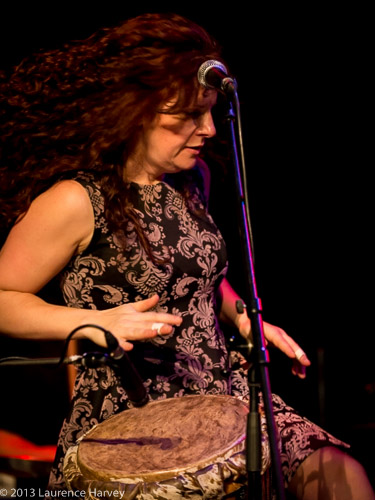 Becky Tate on vocals & African drum
