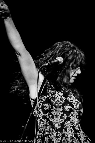 Becky Tate on vocals