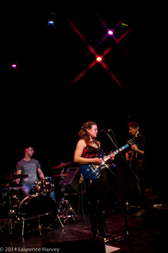 The Clare Free Band on stage at The Limelight Theatre