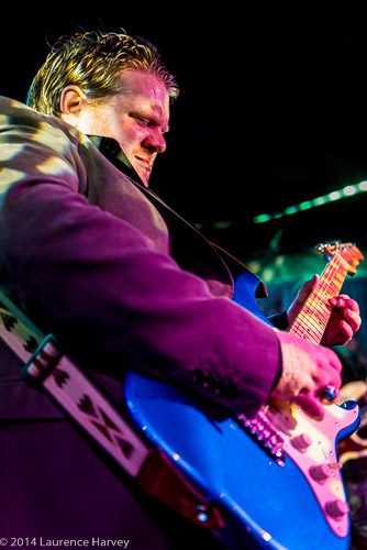 Danny Bryant on guitar