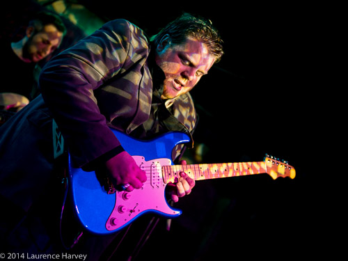Danny Bryant on guitar