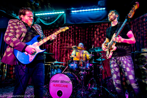 Danny Bryant & band on stage