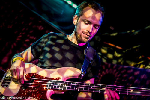 Alex Phillips on bass