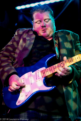 Danny Bryant on guitar