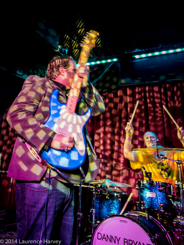 Danny Bryant on guitar