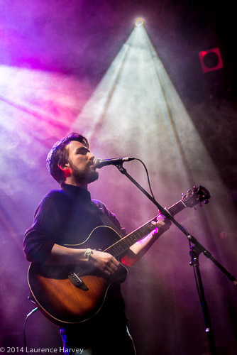 Support act, Calum Busby on guitar & vocals