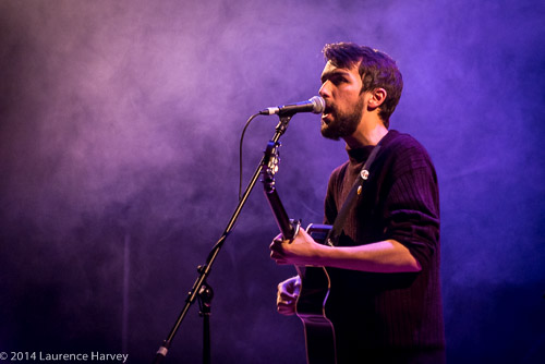 Support act, Calum Busby on guitar & vocals