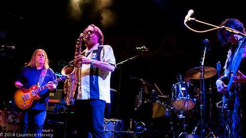 Guest, Joe McGlohon on stage with Gov't Mule