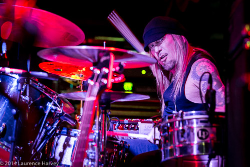 Matt Abts on drums