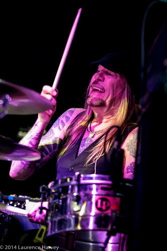 Matt Abts on drums