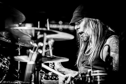 Matt Abts on drums